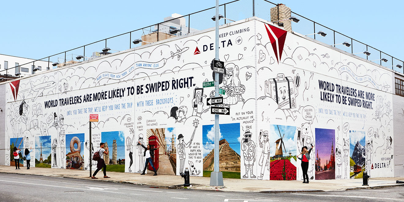 delta dating wall hed